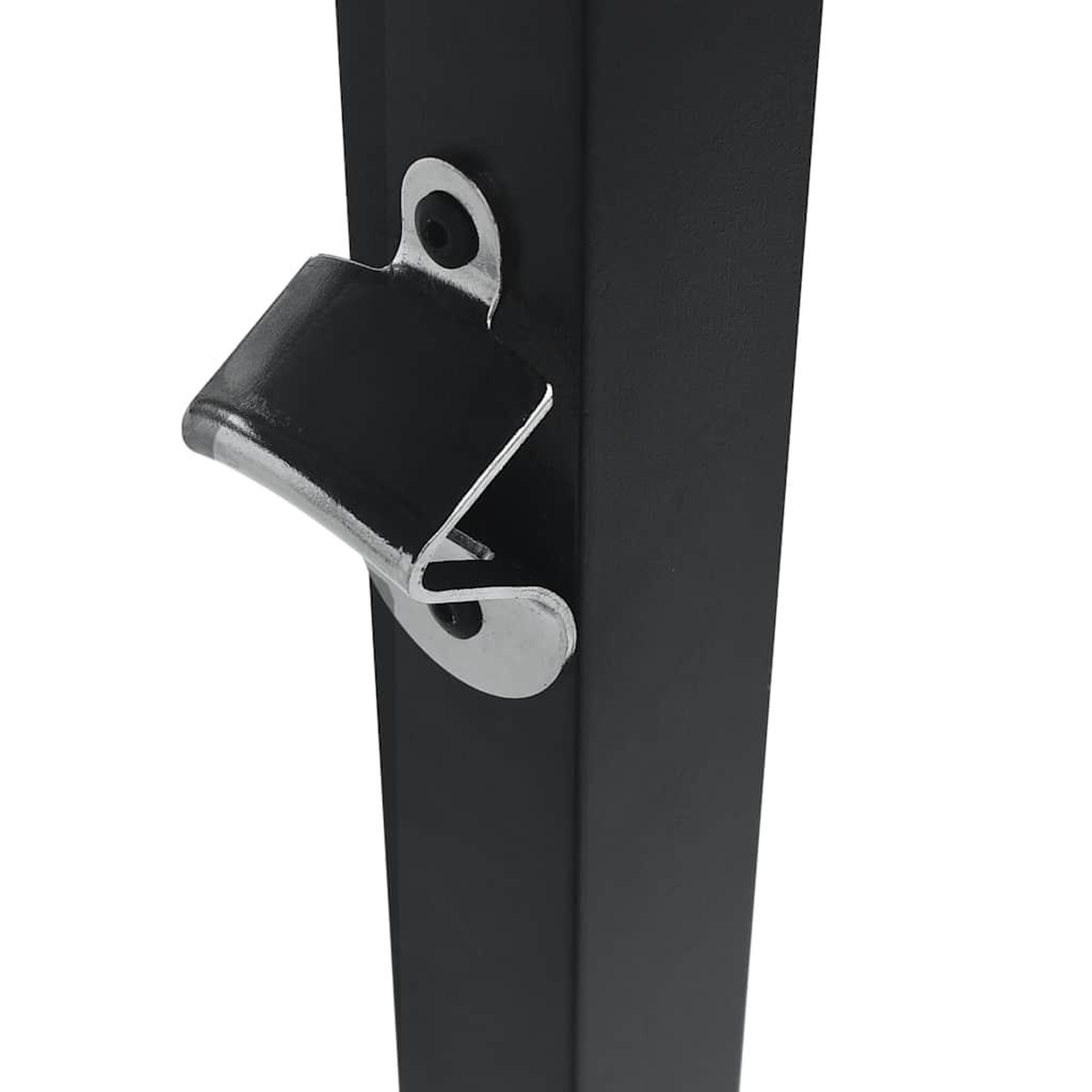 Voir la diapositive 5 : VIDAXL Belvedere de barbecue 240x150x255 cm anthracite acier