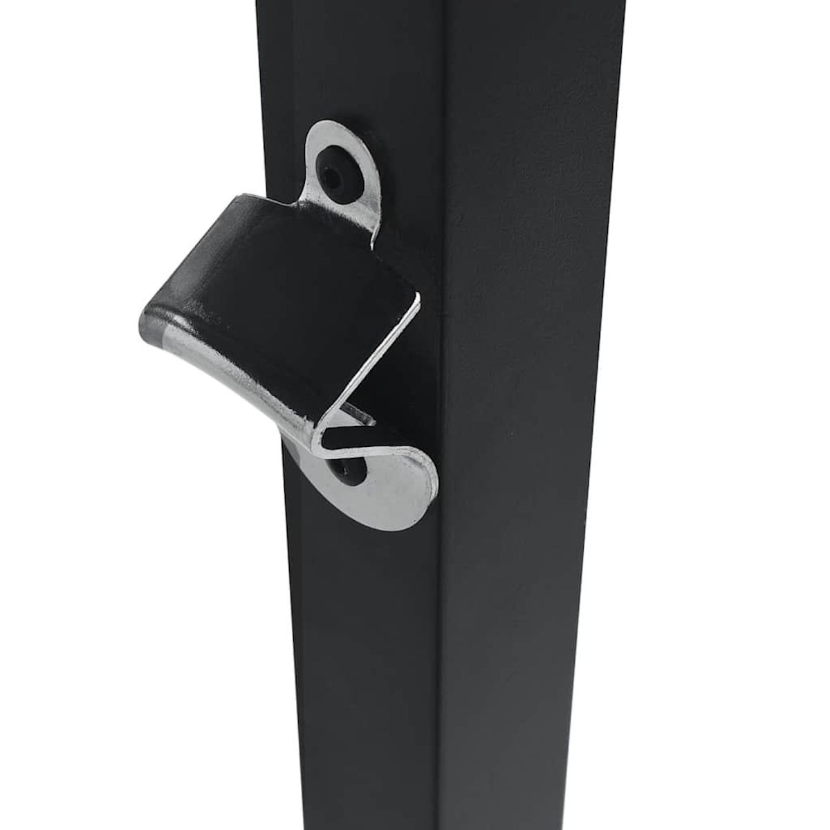 VIDAXL Belvedere de barbecue 240x150x255 cm Anthracite Acier