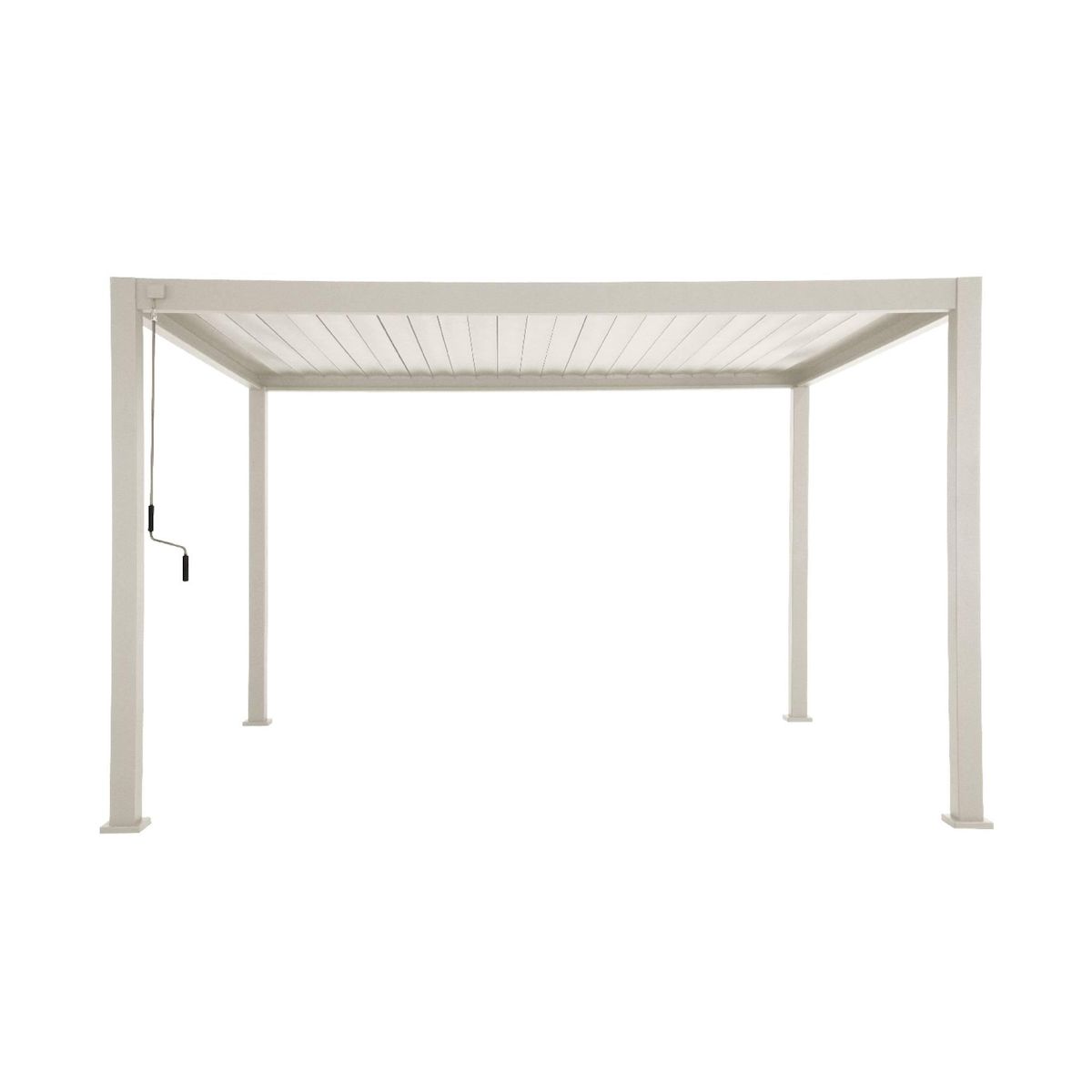 SWEEEK Pergola bioclimatique aluminium lames orientables 4x3m Triomphe