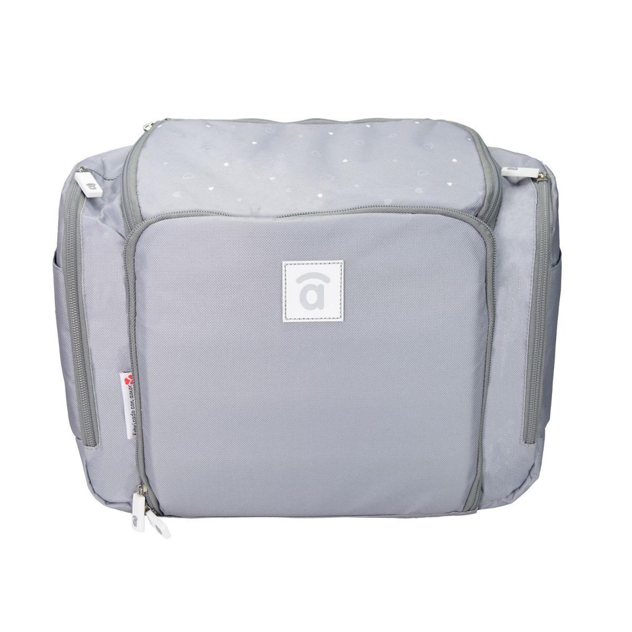 Voir la diapositive 2 : Asalvo Sac Rehausseur Go Anywhere Booster Sushi Gris pour Enfants 6 à 36 Mois