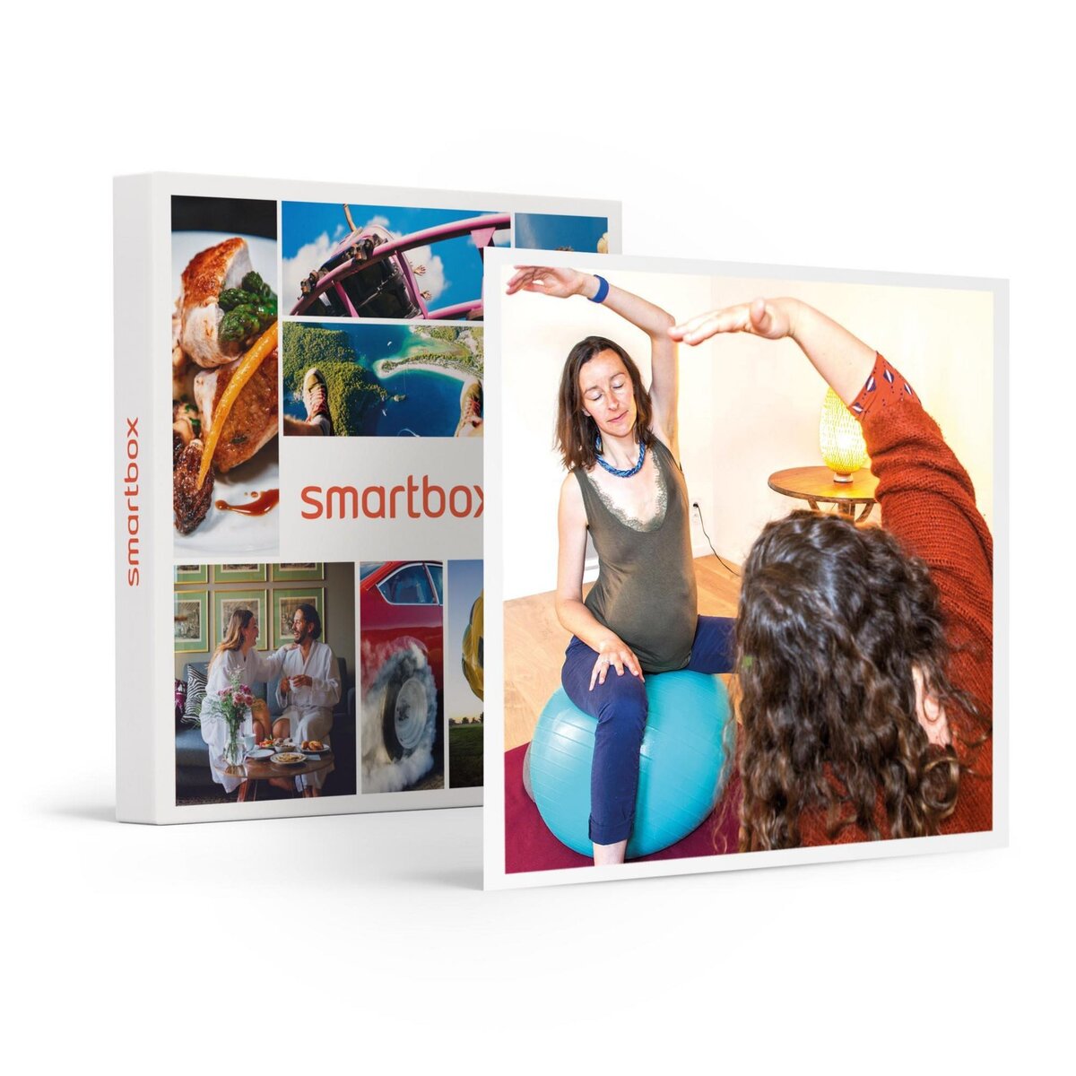 Smartbox 3h de détente pour future maman avec yoga, méditation et massage  Rebozo - Coffret Cadeau Bien-être pas cher 