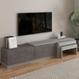 Voir la diapositive 3 : Habitat et Jardin Meuble TV en bois  Nest  - 180 x 30 x 36 cm - Gris