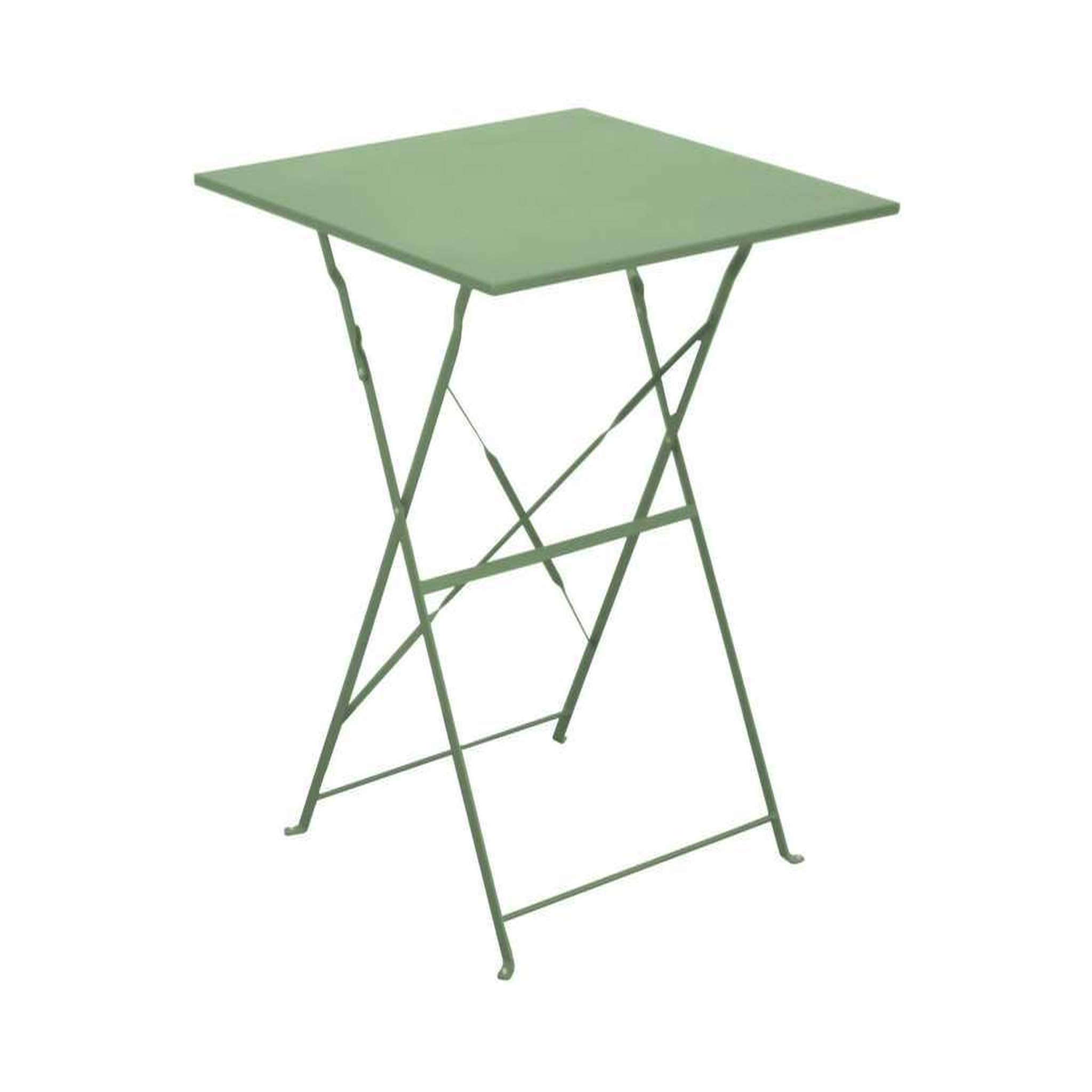 Proloisirs Guéridon Cuba carré - 70 x 70 cm - amande