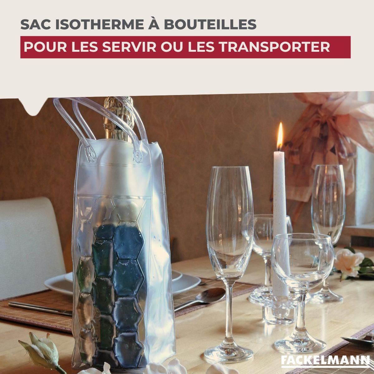 Fackelmann Sac isotherme pour bouteille Fackelmann Bar Concept