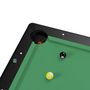 Voir la diapositive 5 : SOKKER Billard Américain convertible table 8 places KITBILL 7Ft - 226,5 x 126,5 x 80cm Plateau dînatoire et accessoires inclus - Noir