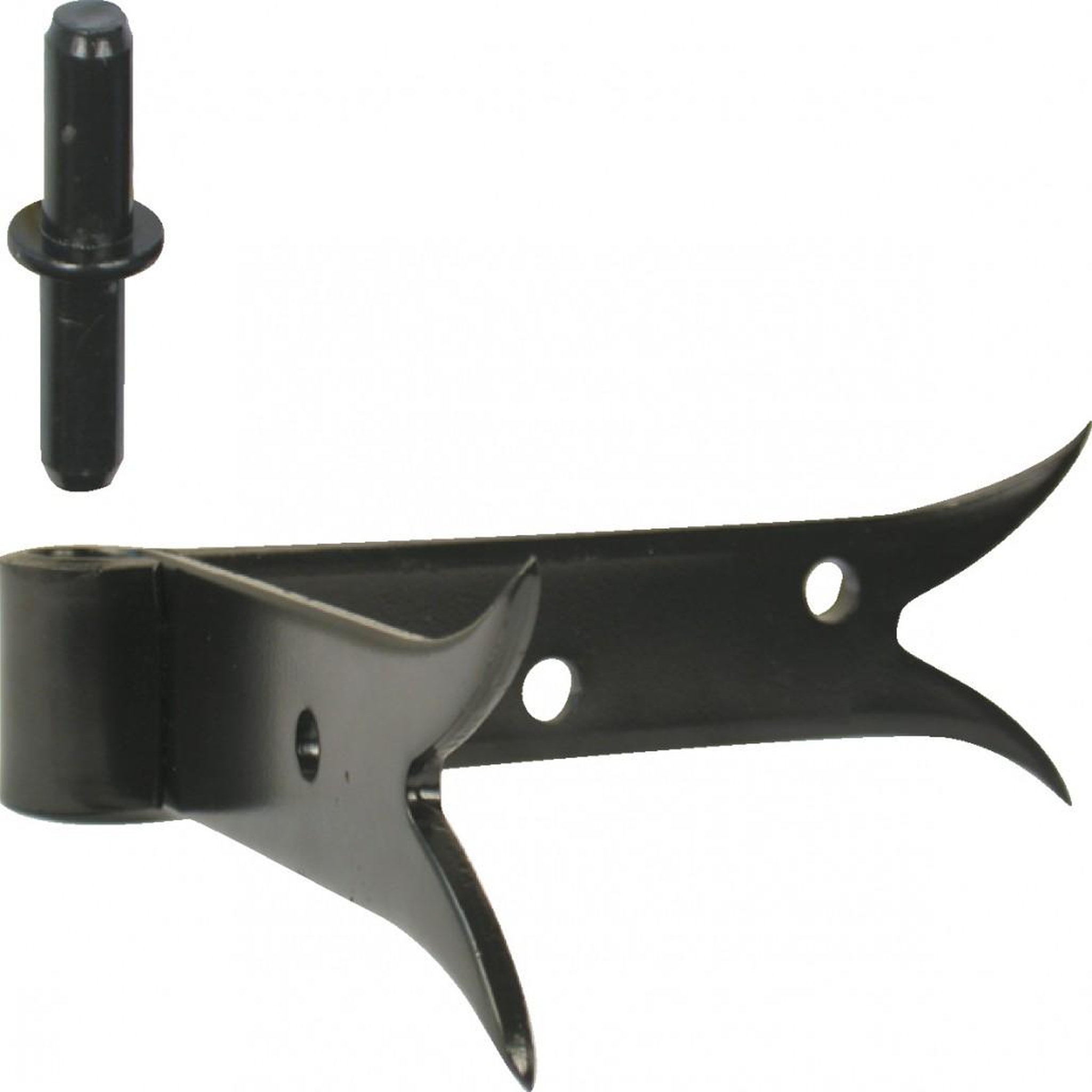 CENTRALE BRICO Gond d'angle acier prépeint, H.85x Diam.14 mm