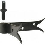 CENTRALE BRICO Gond d'angle acier prépeint, H.85x Diam.14 mm