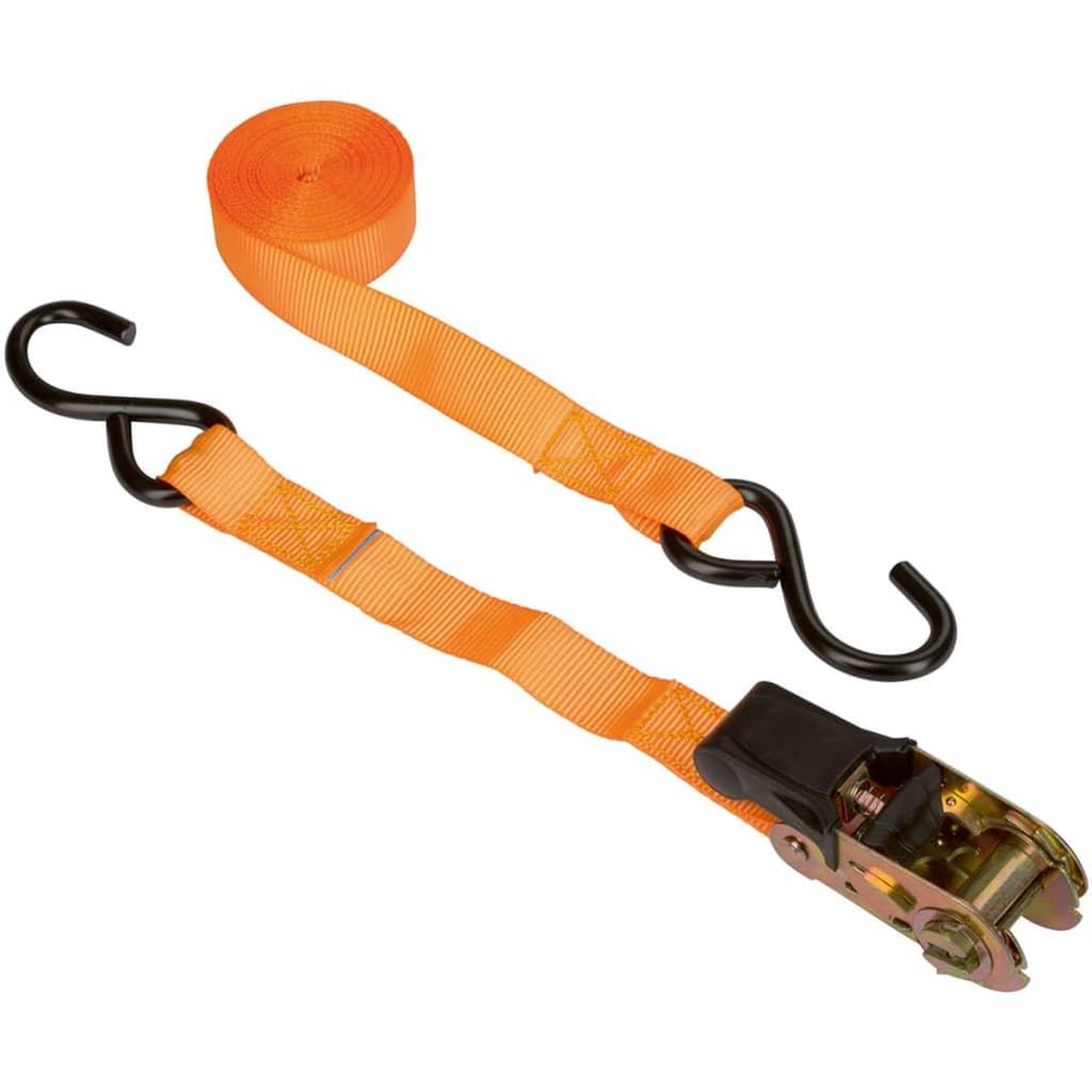 Voir la diapositive 2 : KERBL Kerbl Sangle d'arrimage 4 pcs avec cliquet 5 m 500 kg 37991
