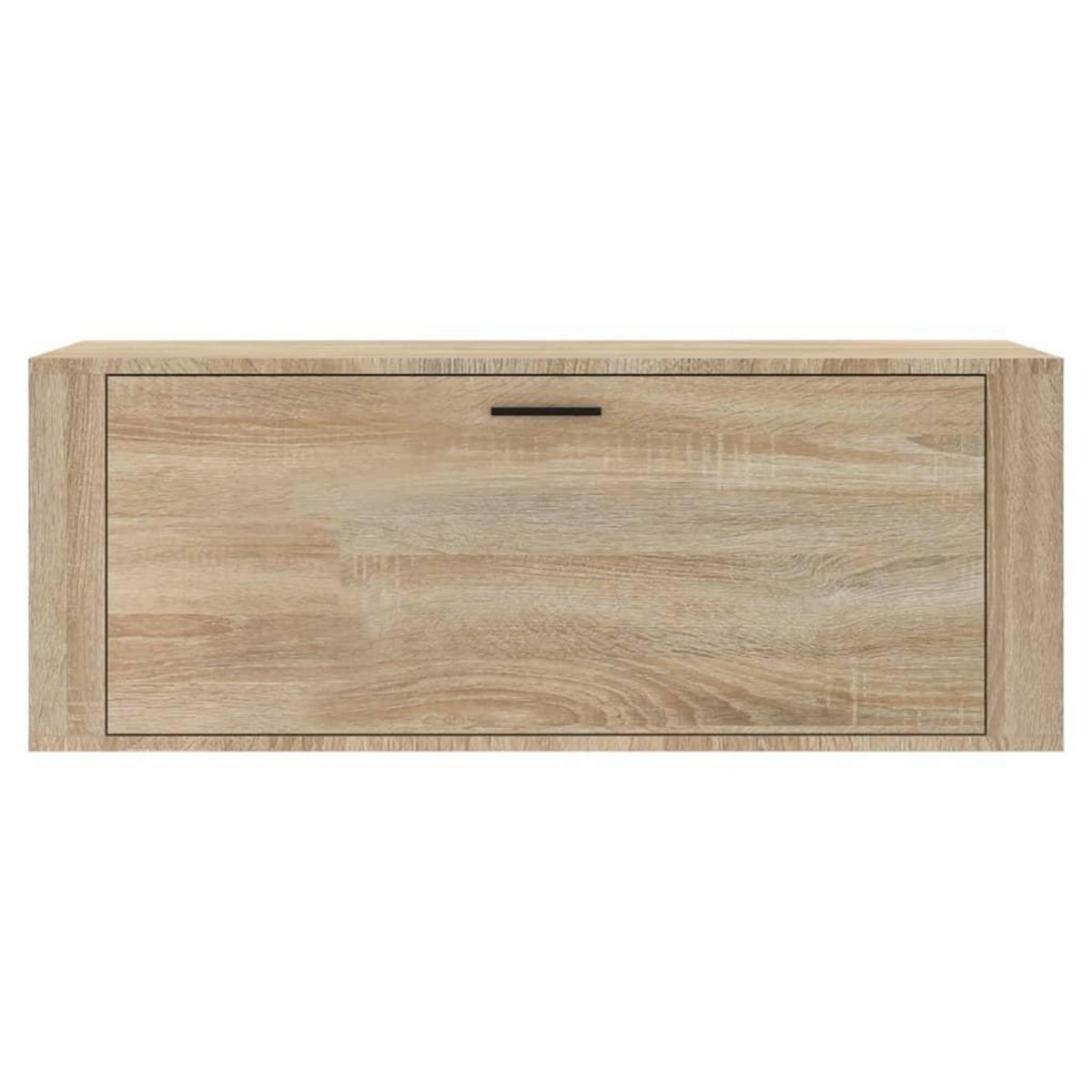 VIDAXL Armoire a chaussures murale Chene sonoma 100x35x38 cm