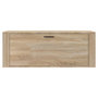Voir la diapositive 5 : VIDAXL Armoire a chaussures murale Chene sonoma 100x35x38 cm