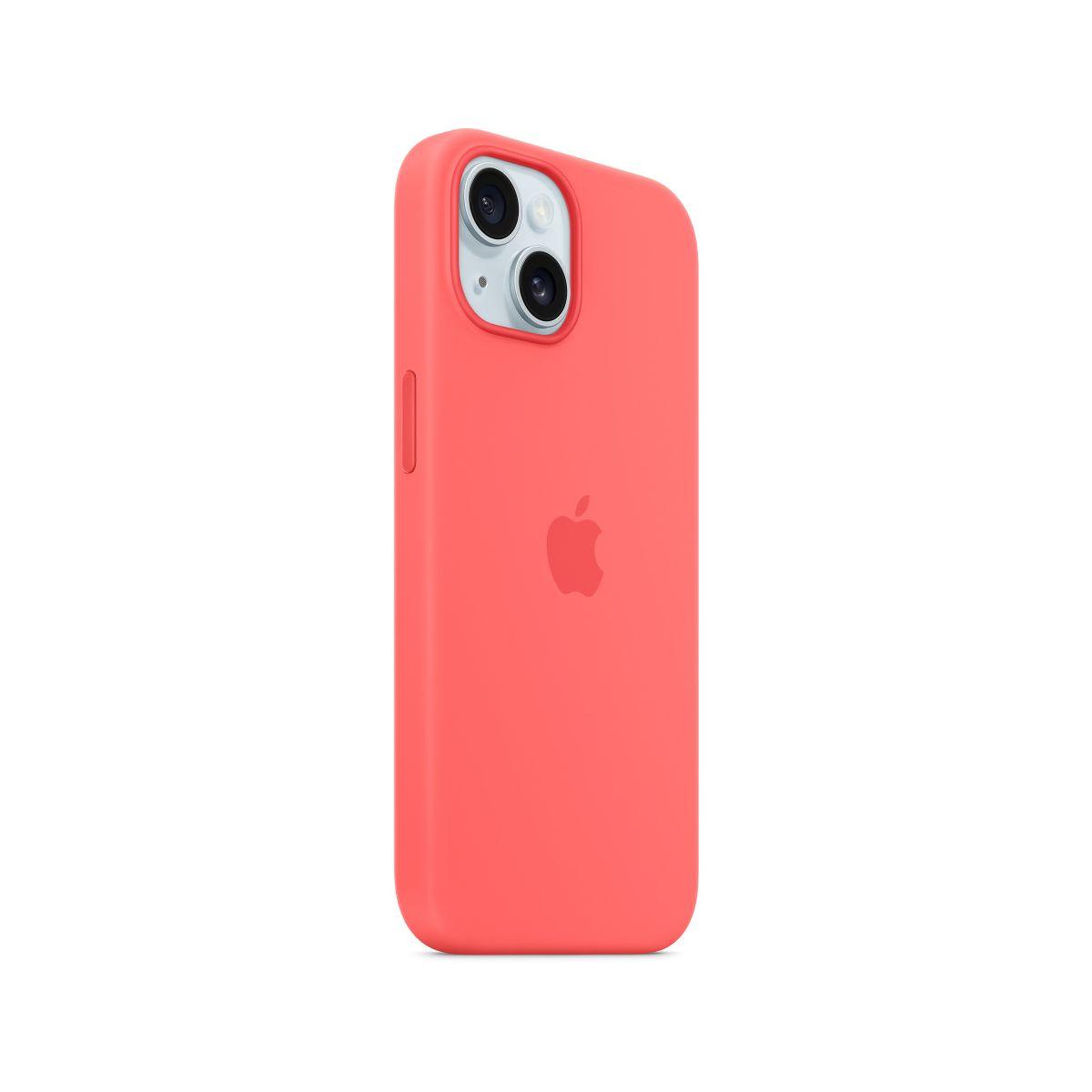 Voir la diapositive 1 : APPLE Coque iPhone 15 MagSafe silicone Goyave