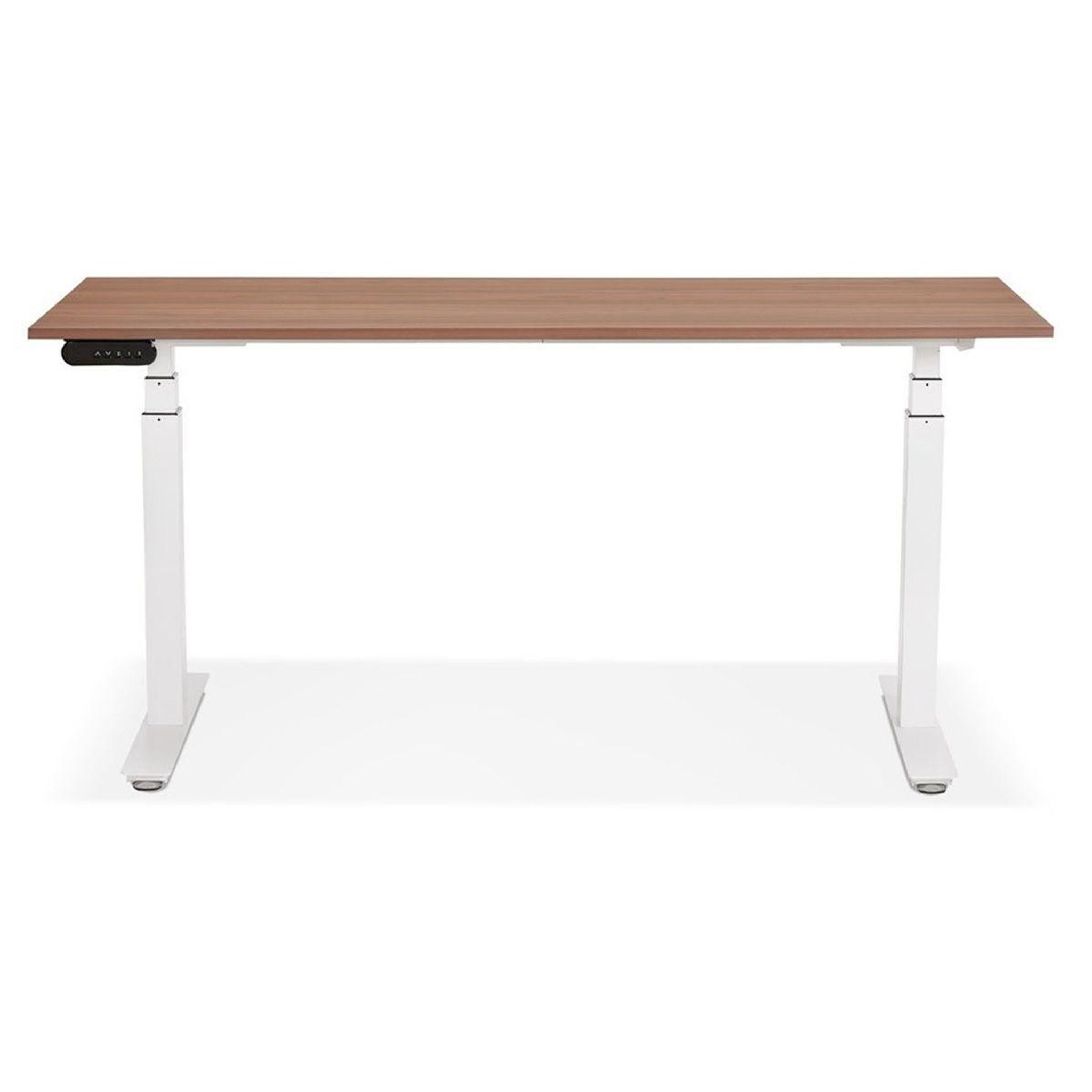 Voir la diapositive 2 : Paris Prix Bureau design réglable  électrique  160cm noyer