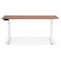 Voir la diapositive 2 : Paris Prix Bureau Design Réglable  Électrique  160cm Noyer