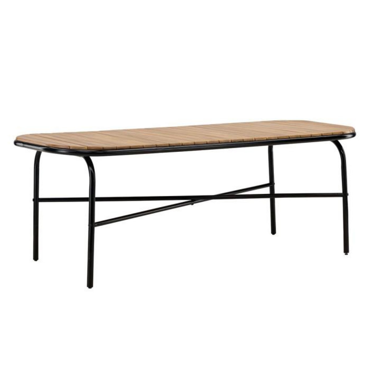 Paris Prix Table de Jardin en Bois  Holmbeck  200cm Naturel