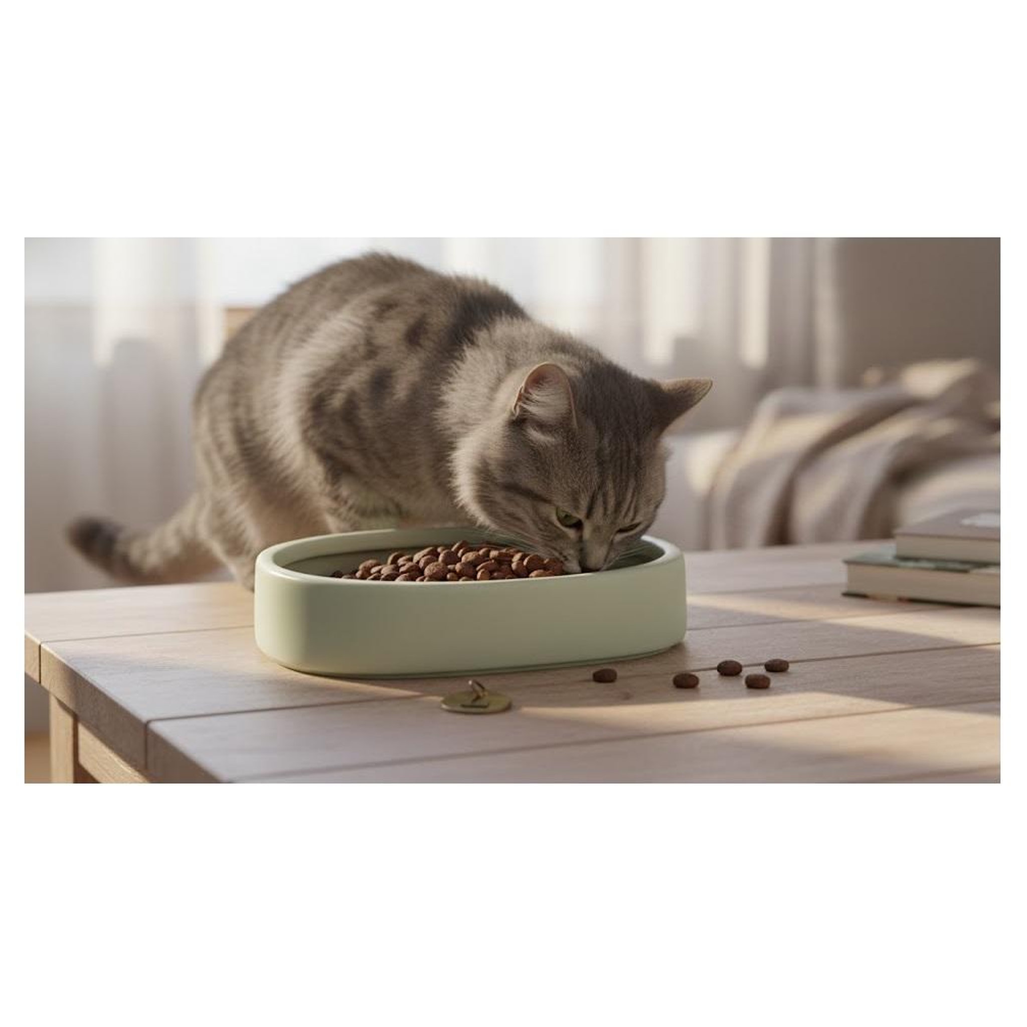 Voir la diapositive 4 : Eden Gamelle ronde pour chat nourriture et eau zara