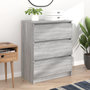 Voir la diapositive 1 : VIDAXL Buffet Sonoma gris 60x35x76 cm Bois d'ingenierie