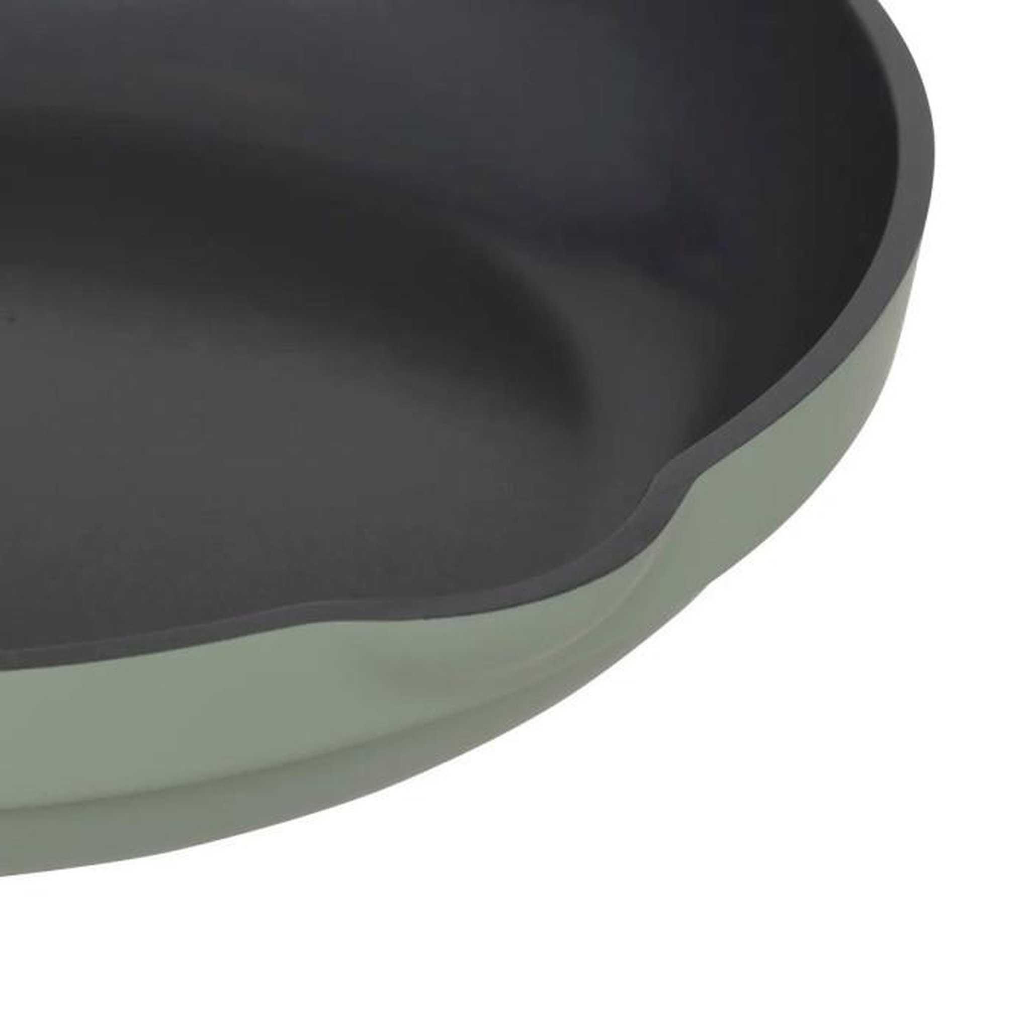 Voir la diapositive 3 : FIVE Poêle en Fonte d'Aluminium  Horizon  24cm Vert
