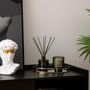 Voir la diapositive 3 : ATMOSPHERA Statuette Déco  Tête de David  24cm Blanc
