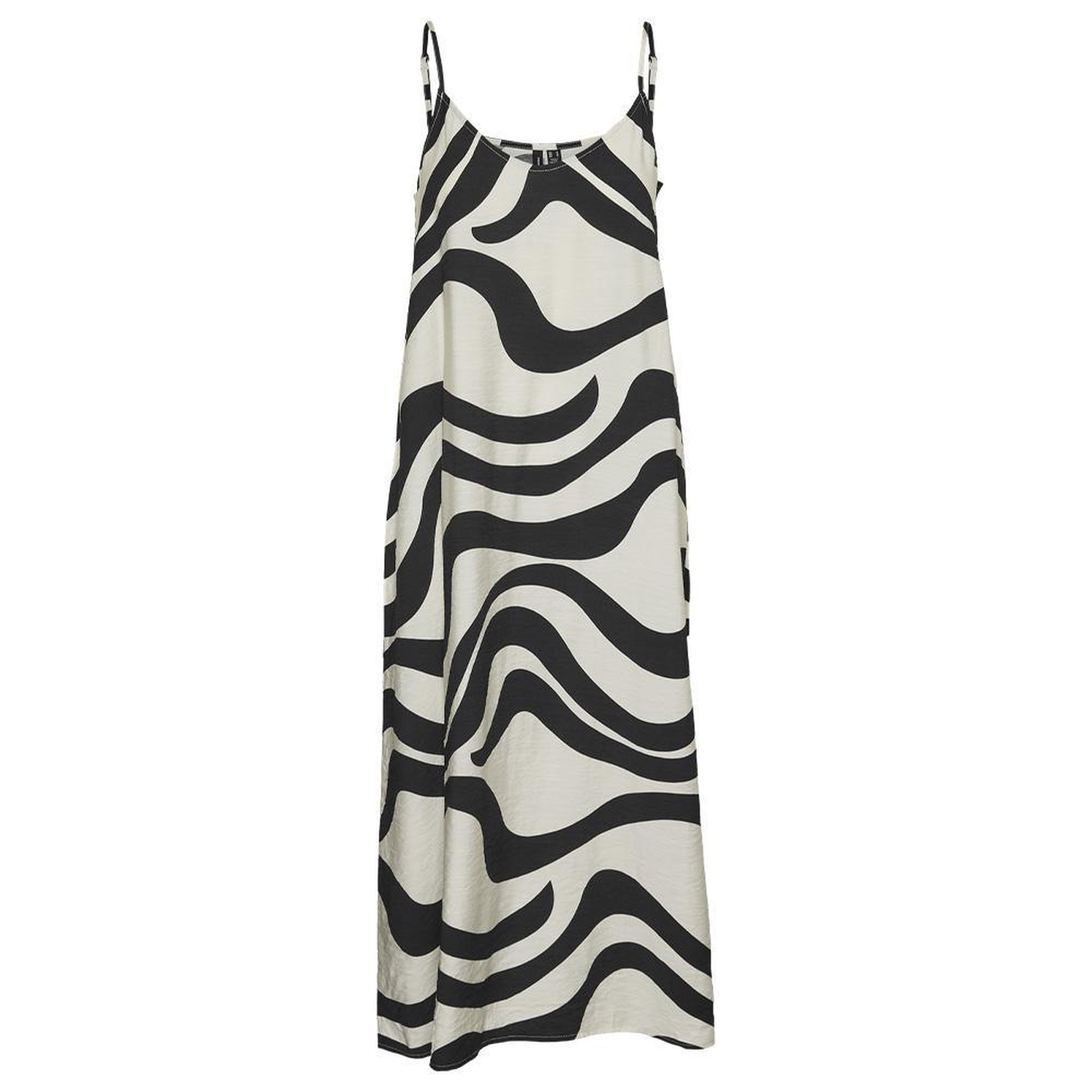 Voir la diapositive 2 : Vero Moda Robe Noir/Beige Femme Vero Moda Lea