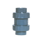 JARDIDECO Clapet anti-retour à boule PVC pression à coller Ø 50 mm - Fitt