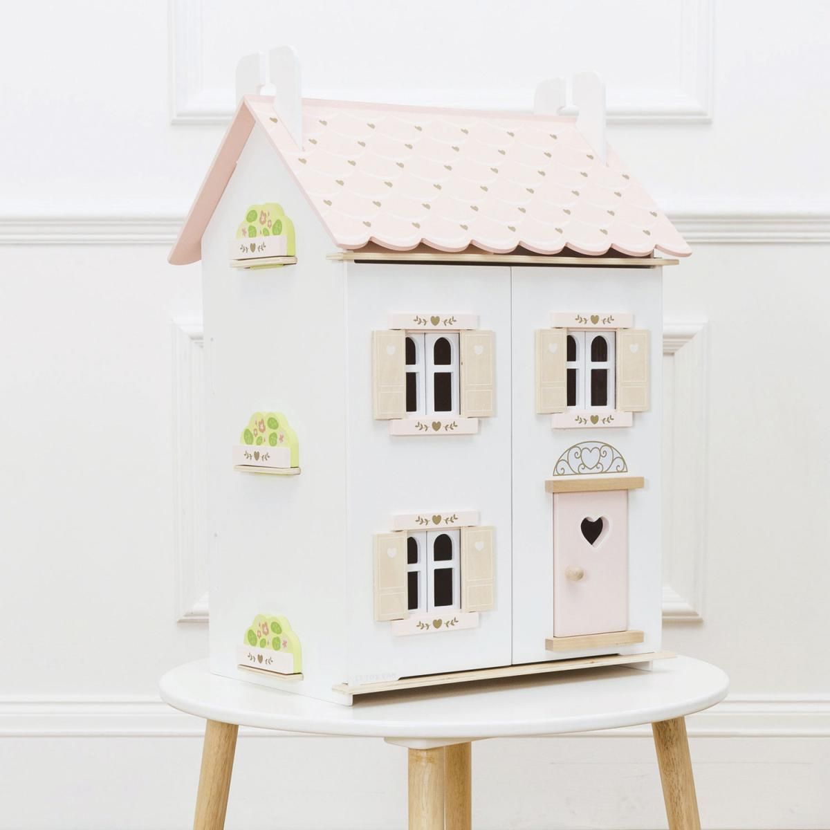 Le Toy Van Maison de poupées coeur rose