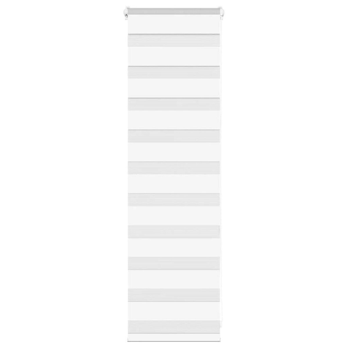 VIDAXL Store zebre blanc 50x100 cm largeur du tissu 45,9 cm polyester