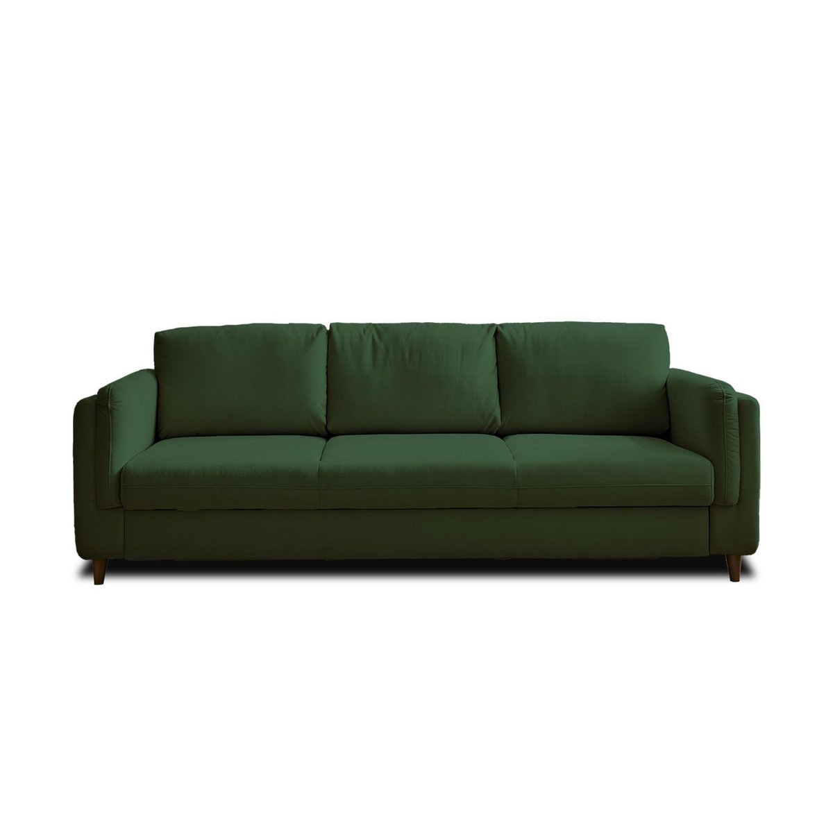 LISA DESIGN Brooke - canapé 3 places - convertible - en velours