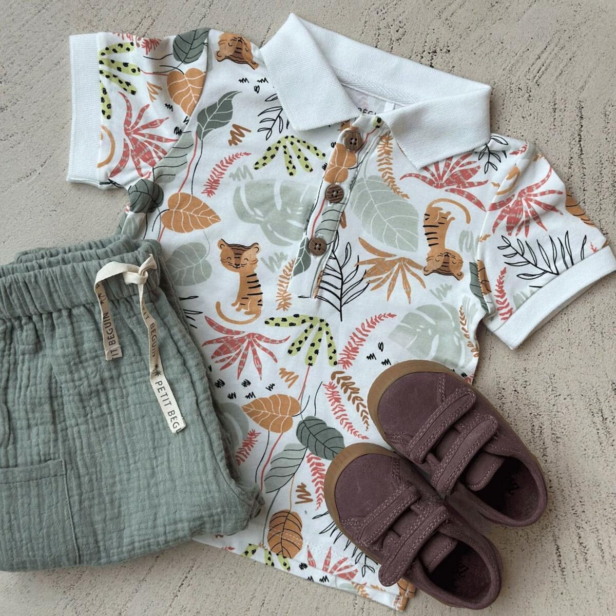 Petit Béguin Polo bébé Dumbea