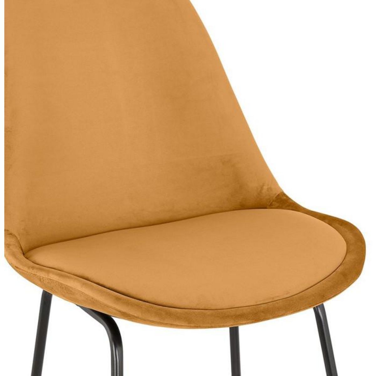 Paris Prix Tabouret de Bar Design  Mayaso  119cm Moutarde