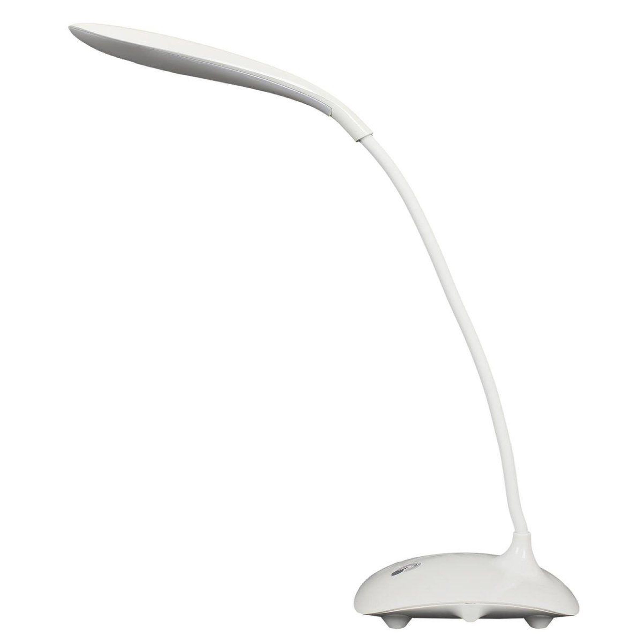 Voir la diapositive 2 : The Home Deco Factory Lampe de lecture tactile  led  43cm blanc