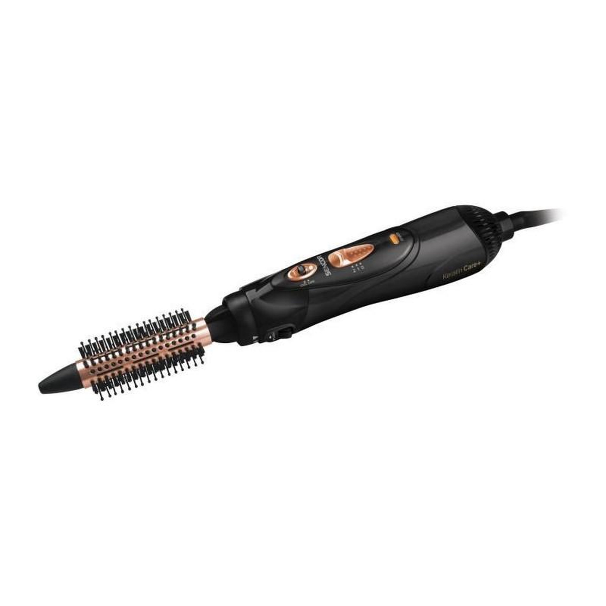 Voir la diapositive 2 : SENCO Fer a friser a air chaud - SENCOR - SHS 8550BK - 1000 W - 7 accessoires - Noir