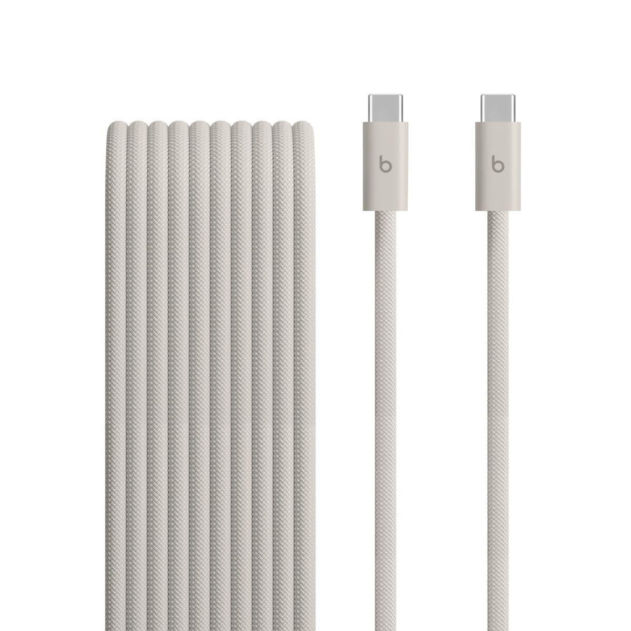 BEATS Câble usb c vers usb-c 240w 3m tressé gris éclair