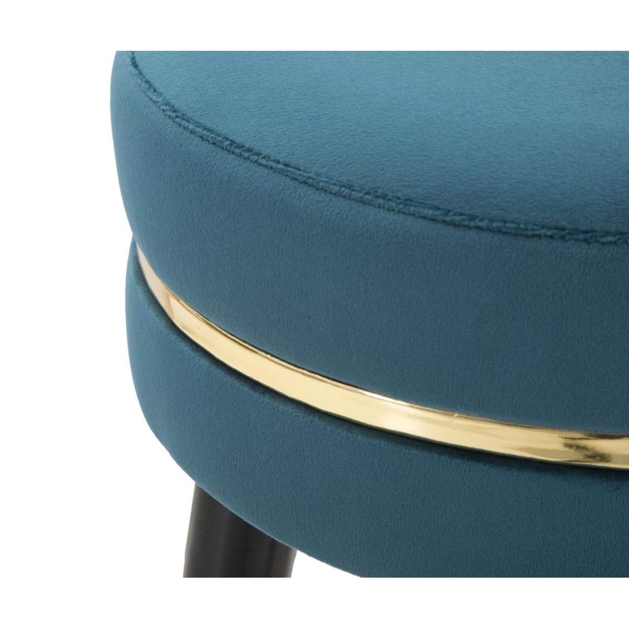 Voir la diapositive 4 : Paris Prix Tabouret de bar design  paris  74cm bleu & or