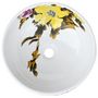 Voir la diapositive 4 : VIDAXL Vasque a poser multicolore rond Φ41x14 cm ceramique