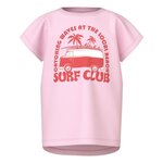 NAME IT T Shirt  Fille Name it  Ballerina. Coloris disponibles : Rose