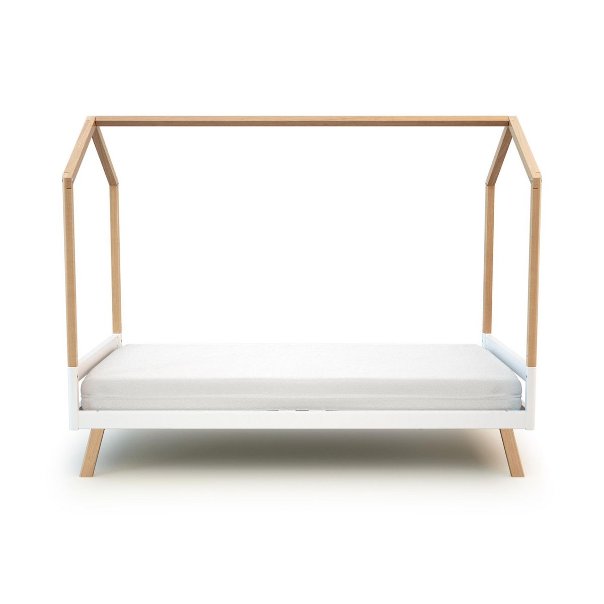 AT4 Lit cabane bébé évolutif CONFORT en bois