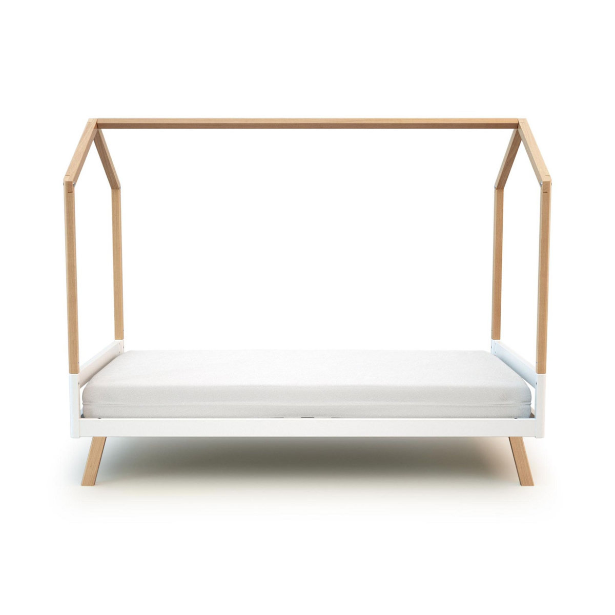 AT4 Lit cabane bébé évolutif CONFORT en bois