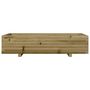 Voir la diapositive 5 : VIDAXL Jardiniere 110x60x26,5 cm bois de pin impregne