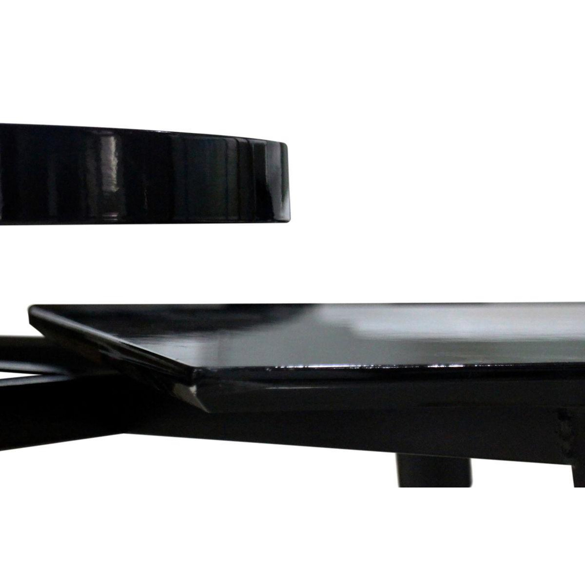 Voir la diapositive 2 : Paris Prix Table d'appoint design  butler  77cm noir