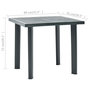 Voir la diapositive 5 : VIDAXL Table de jardin Vert 80x75x72 cm Plastique
