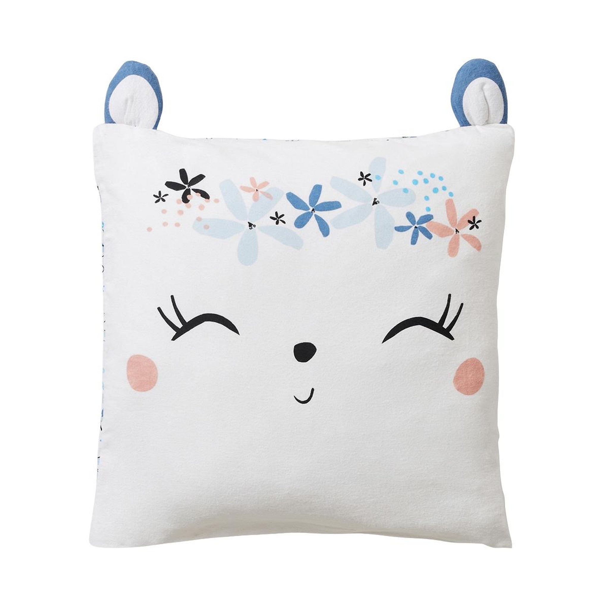 Voir la diapositive 3 : Petit Béguin Housse de couette enfant + taie d'oreiller en flanelle Océan d'amour
