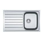 franke Evier à encastrer 45cm inox avec siphon - 006099