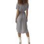 Voir la diapositive 2 : Vero Moda Robe à /Blanc Femme Vero  oda Bumpy