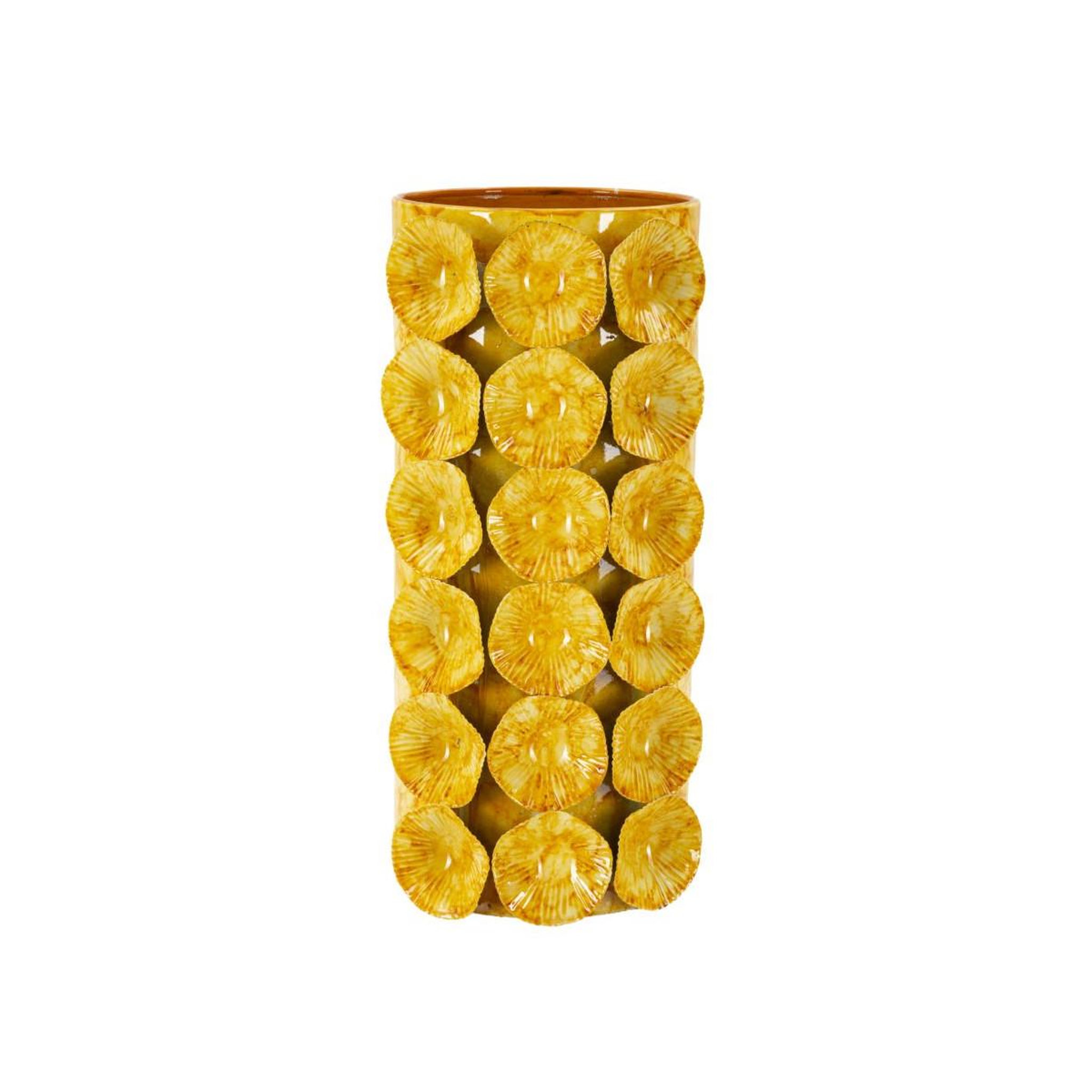 Paris Prix Vase design  drop  33cm jaune