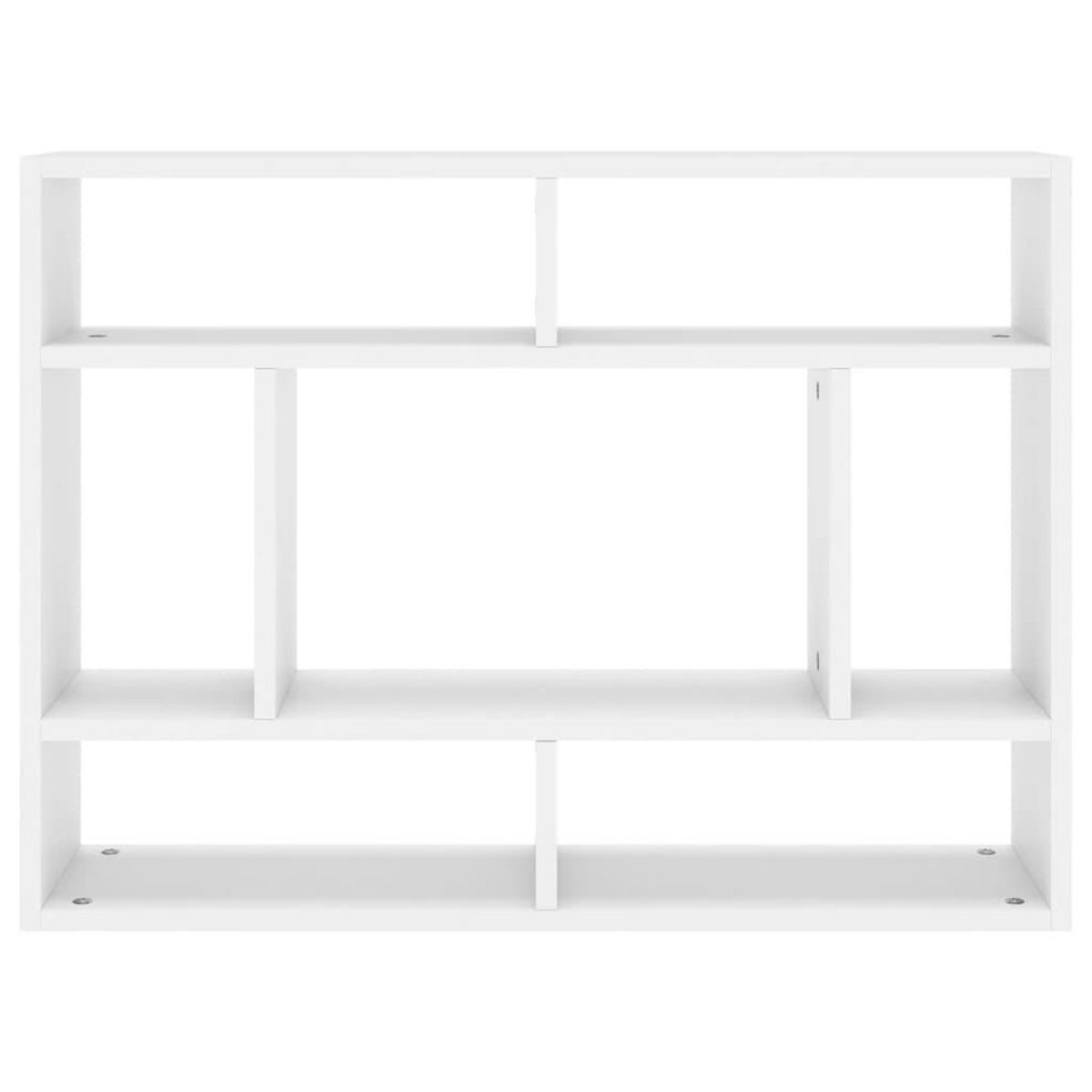 VIDAXL Etagere murale Blanc 75x16x55 cm Bois d'ingenierie