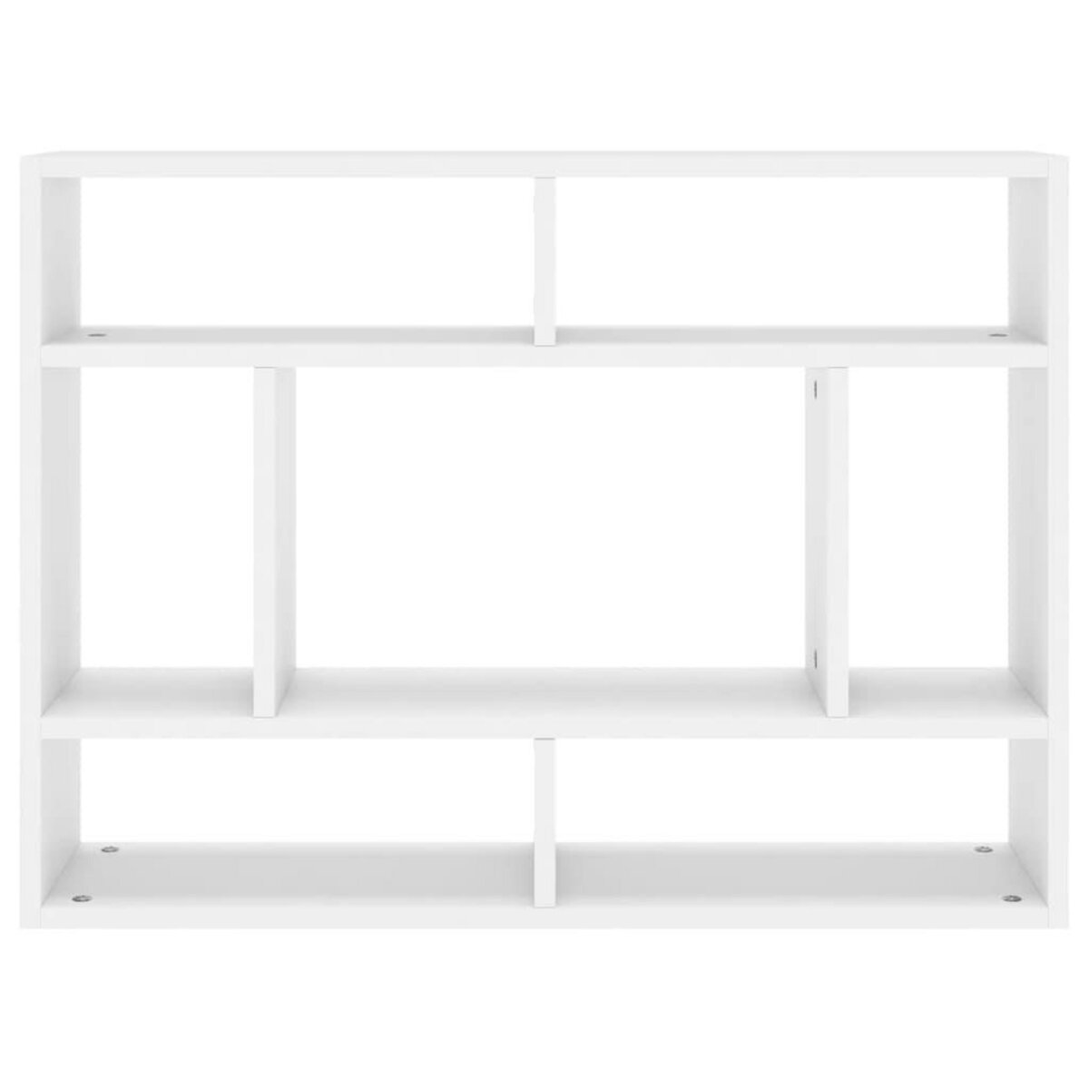 VIDAXL Etagere murale Blanc 75x16x55 cm Bois d'ingenierie