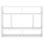 Voir la diapositive 4 : VIDAXL Etagere murale Blanc 75x16x55 cm Bois d'ingenierie