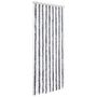Voir la diapositive 2 : VIDAXL Moustiquaire Gris et blanc 56x200 cm Chenille