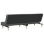 Voir la diapositive 5 : VIDAXL Canape-lit gris fonce tissu