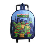 Bagtrotter BAGTROTTER Sac à dos à roulettes 31 cm maternelle Tortues Ninja Bleu